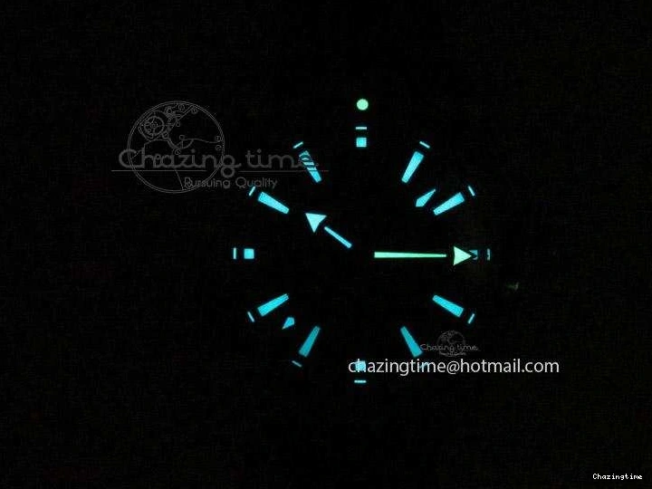 0213 HighPerformance Seamaster Planet Ocean GMT 600M Blue Dial SS On Blue Rubber Strap A 8278